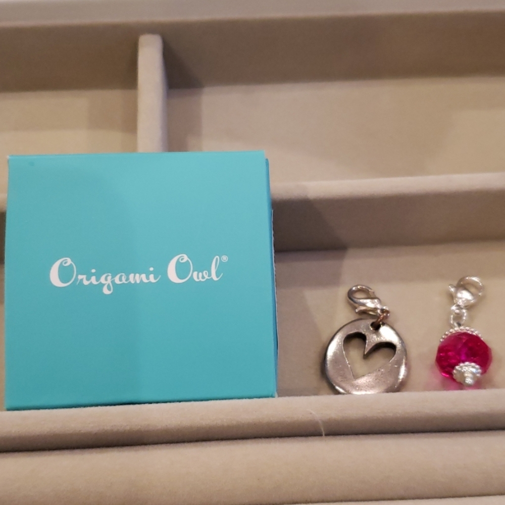 Origami owl duo of dangles set